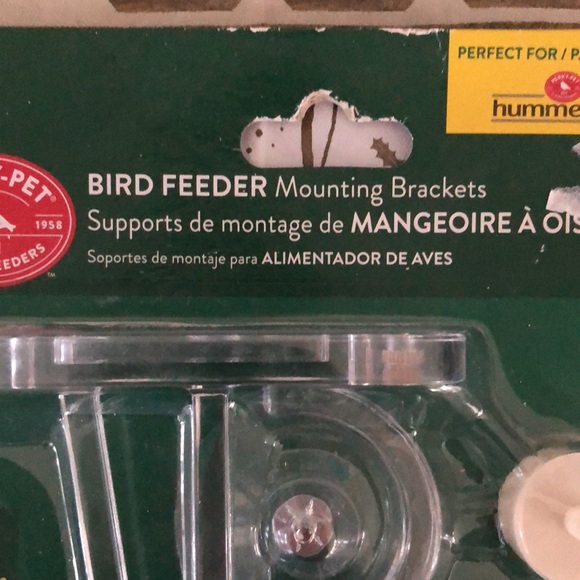 🛍️ Bird Feeder Mounting Brackets Nwt - Picture 3 of 7